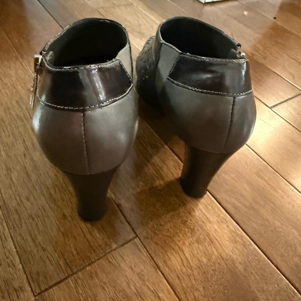 Vintage Brighton Rhythm Detail Cut Booties - Picture 4 of 4